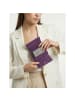 Lazarotti Bologna Leather Zip-Around Geldbörse Leder 12 cm in purple