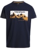 Trespass T-Shirt "Nottaway Casual Printed Tshirt" in Blau