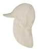Sterntaler Schirmmütze mit Nackenschutz Musselin in beige