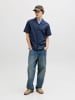 Jack & Jones Hawaii-Hemd in Pageant Blue