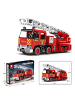 Reobrix 22005 Feuerwehr Drehleiter Klemmbaustein RC Feuerwehrfahrzeug 3266 Teile
