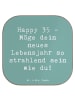 Mr. & Mrs. Panda Tassenuntersetzer Spruch 35. Geburtstag Glückwü... in Meeresbrise