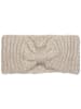 styleBREAKER Strick Stirnband in Beige