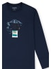 Schiesser Schlafanzug Nightwear in Dunkelblau