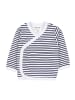 TupTam Baby Jungen Langarm Wickelshirt 5er Set in blau/weiß