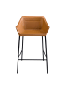 Angel Cerdá Hocker 4145 in Braun/Schwarz – (B)59 x (H)92 x (T)55 cm