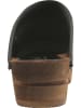 Sanita Comfortwear Clog "Wood-Classic Pat. Open" in Schwarz
