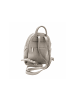 Giusy Lamattina Lederrucksack in taupe