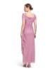 Vera Mont Abendkleid im Glitzer-Look in Rosé/Silver