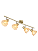 Globo lighting Strahler "ZACHERY" in gold