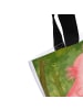 Mr. & Mrs. Panda Shopper Tasche Axolotl Tanzen Design mit Spruch in Weiß