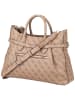 Guess Handtasche Yesba Girlfriend in Latte Logo