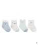 MUNADUNA 4er-Set 'Blaue Bären' Baby Sommersocken