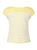 Betty Barclay Strick-Top mit Ringel in Patch Yellow/White