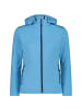 Campagnolo Campagnolo Damen Fleecejacke Stretch mit Kapuze in Azurblau