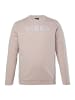 Men Plus Kurzarm T-Shirt in kieselgrau