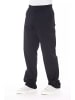 Alpha Studio Blau Baumwolle Herren Hose