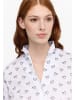 Eterna Bluse REGULAR FIT in weiß
