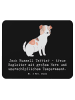 Mr. & Mrs. Panda Mousepad Jack Russell Terrier mit Spruch in Schwarz
