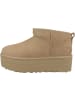 UGG Boots Classic Ultra Mini Platform in beige