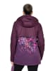 Ulla Popken Funktionsjacke in dunkle kirsche