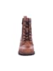 Tamaris Schnürstiefeletten in COGNAC
