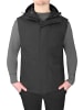 Normani Outdoor Sports Herren Hardshellweste Kolumbus in Schwarz