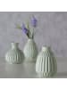 Boltze Vase Esko 3er-Set in hellgrün