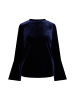 Usha Damen Samtshirt in Marine