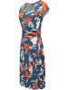 ragwear Sommerkleid Yvone Flowers in Petrol
