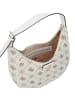 Guess Neda Schultertasche 36 cm in off white logo