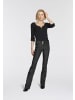 ARIZONA Bootcut-Jeans in black washed