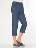 WITT WEIDEN Capri-Jeans in blue-bleached + blue-stone-washed