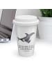 Mr. & Mrs. Panda To Go Becher Orca mit Spruch in Weiß