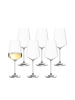 LEONARDO 6er Set Weißweingläser Puccini 560 ml transparent in transparent