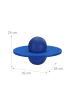 relaxdays Pogo Ball in Blau - 100 kg