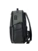 BRIC`s Monza Rucksack 39 cm Laptopfach in grey-black