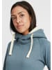 Oxmo Hoodie OXJulia Pile in Blau