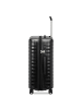 Roncato Wave 4 Rollen Trolley 65 cm mit Dehnfalte nero