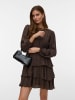 Vero Moda Kleid in Chocolate Brown