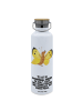 Mr. & Mrs. Panda Wasserflasche Schmetterling Zitronenfalter mit ... in Weiß