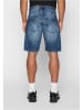 2Y Studios 2Y Studios Herren 2Y Basic Slim Fit Denim Shorts in blue