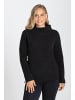 super.natural Merino Pullover in schwarz