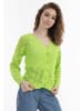 myMo Damen Strick Cardigan in Hellgrün