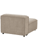 Beliani Sofaelement ARDAL in Braun/Schwarz - (W) 88 x (H) 68 x (L) 120 cm