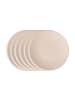 Villeroy & Boch 6er Set Brotteller beige NewMoon ø 16 cm in beige