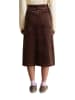 Marc O'Polo DENIM Wickel-Cordrock regular in Espresso Brown