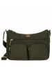 BRIC`s X-Bag Shopper M - Schultertasche 34 cm (ocean blue) in olive