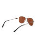 Serengeti Unisex Sonnenbrille Flieger Bronze