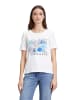 Betty Barclay Basic Shirt mit Aufdruck in Patch White/Blue